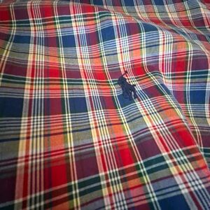 Ralph Lauren Colorful Plaid Shirt Classic Fit A01